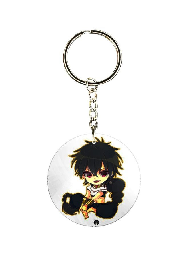 Anime Magi Printed Keychain