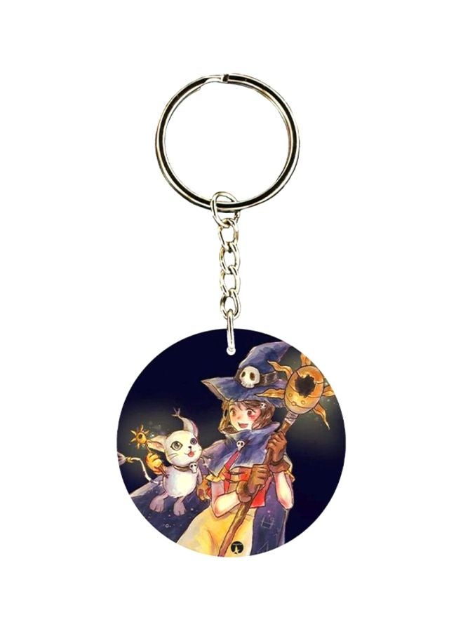 BP Digimon Anime Printed Keychain