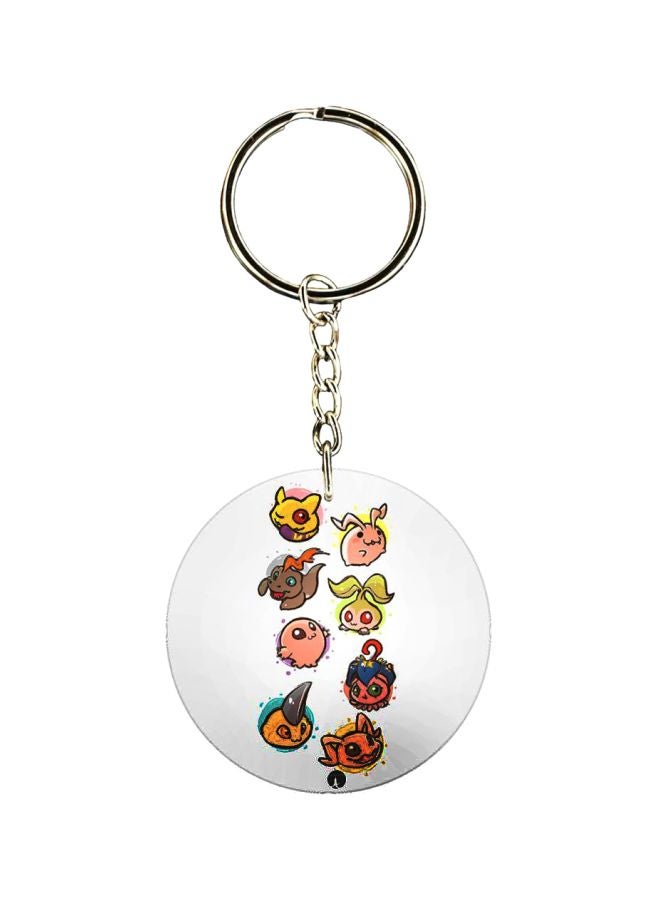 BP Digimon Anime Printed Keychain