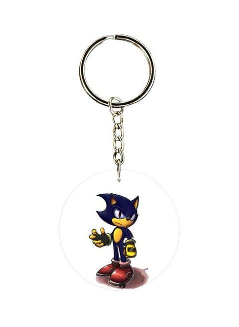 Sonic Double Side Printed Keychain