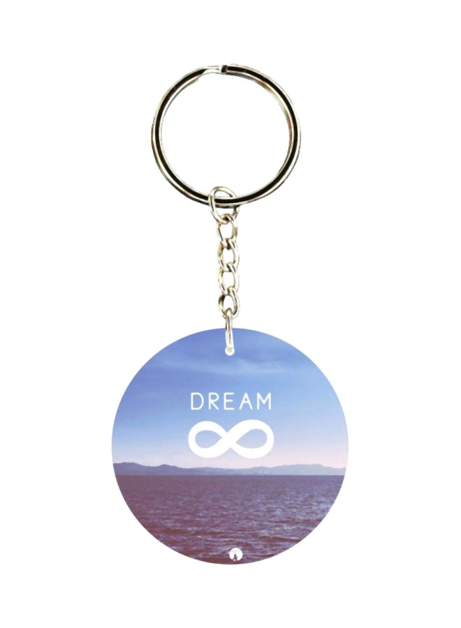 BP English Phrases Printed Keychain