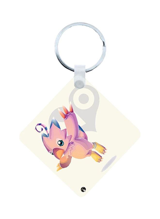 BP Digimon Anime Wooden Keychain