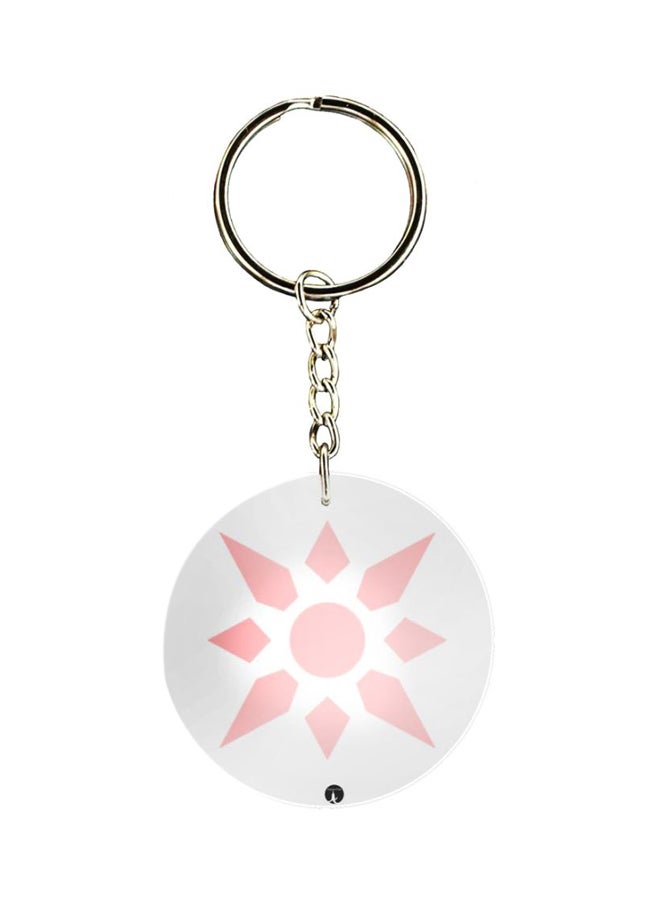 BP Anime Digimon Double Side Printed Keychain