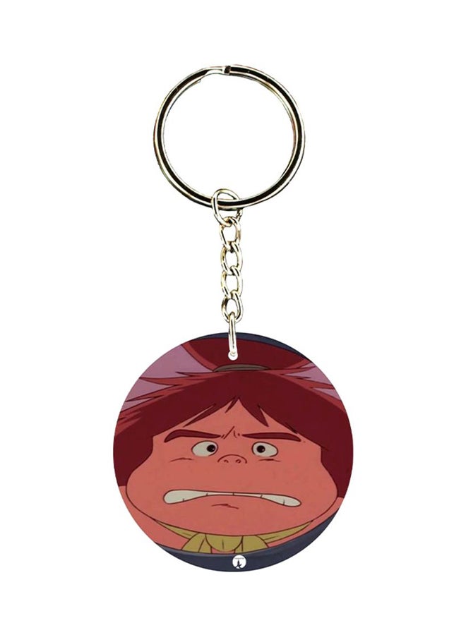 BP Adnan And Lina Anime Printed Keychain