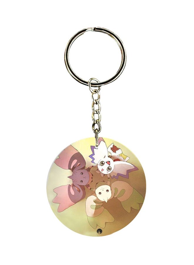 BP Anime Digimon Printed Keychain