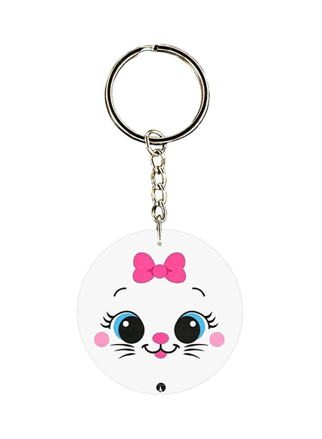 BP Cat Printed Keychain