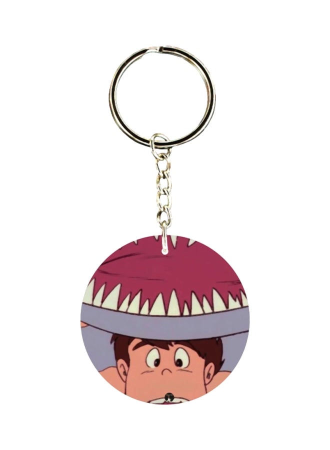 BP Adnan And Lina Anime Printed Plastic Keychain
