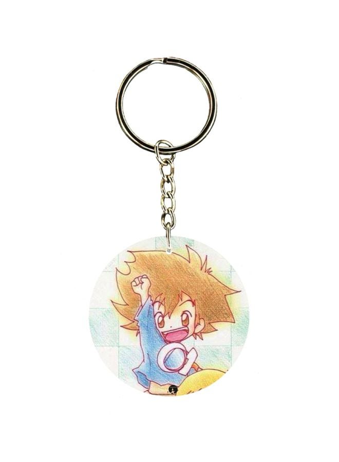 BP Anime Digimon Printed Keychain