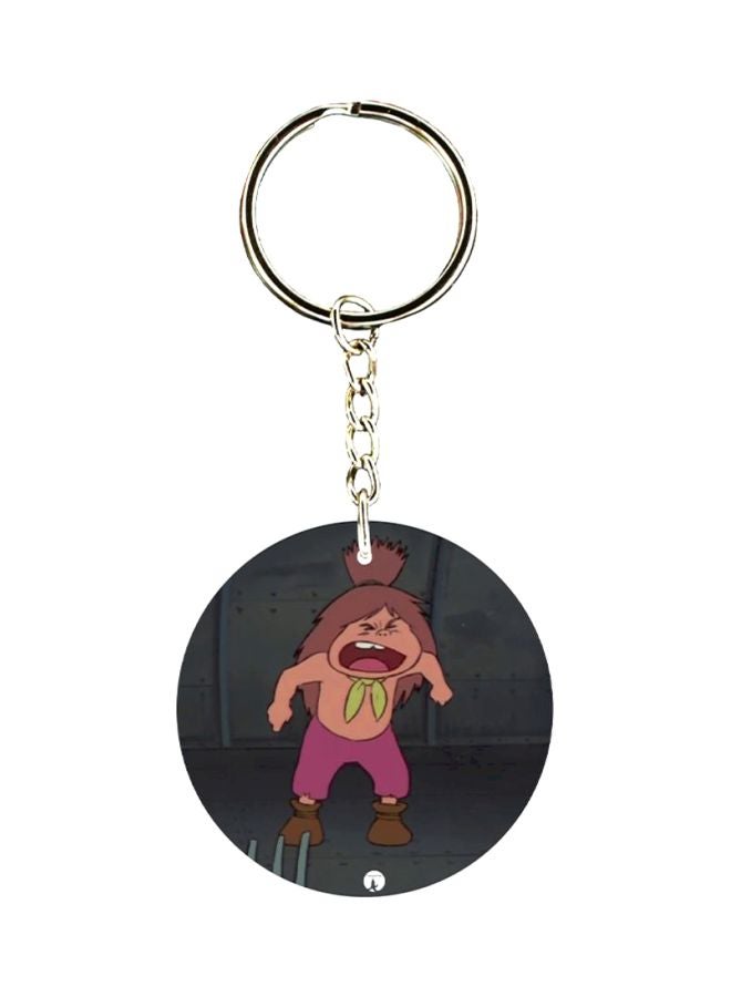 BP Anime Adnan And Lina Printed Keychain