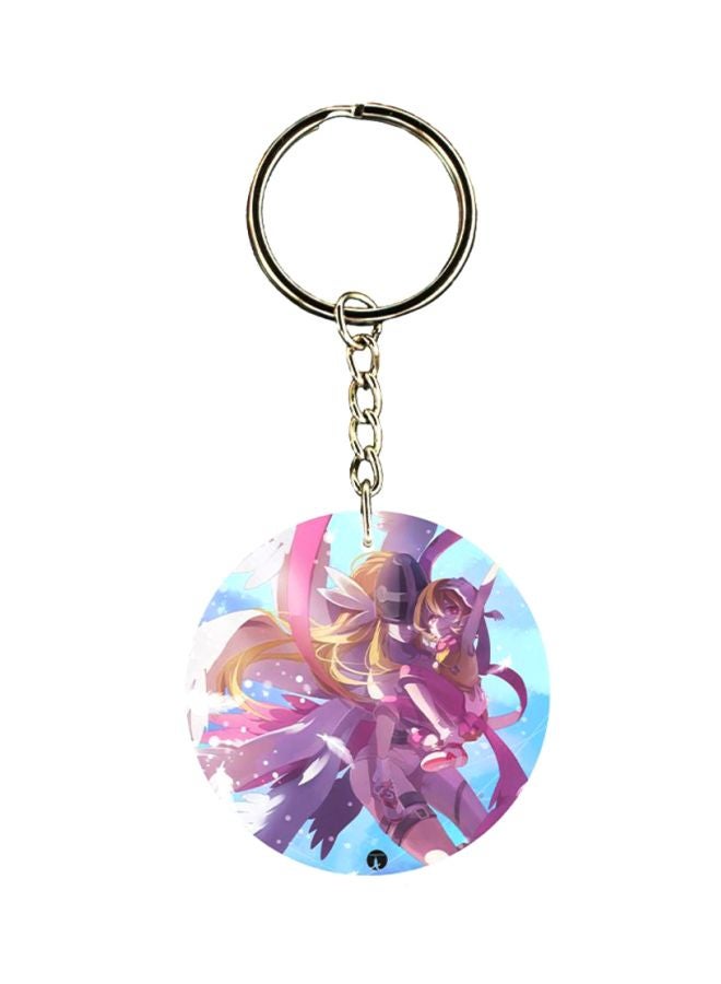 BP Anime Digimon Printed Keychain