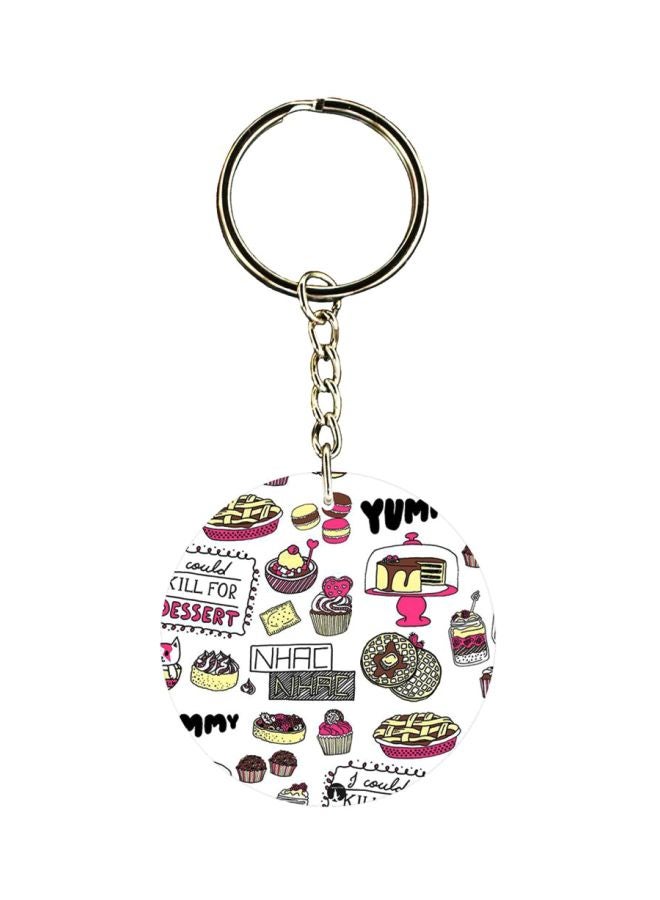 BP Food Printed Keychain
