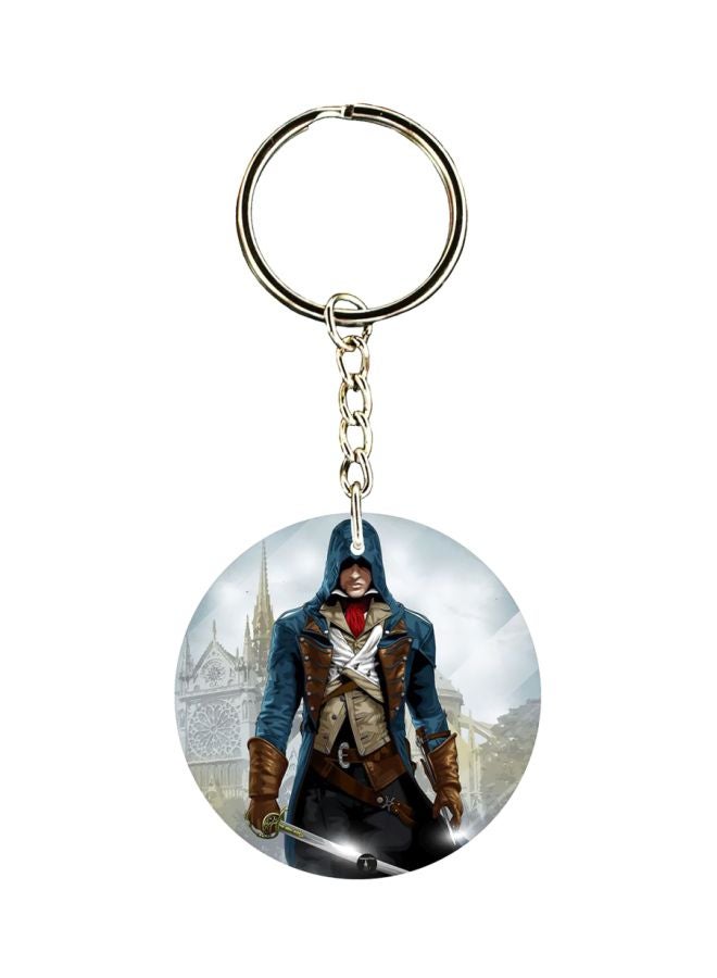 BP Double Sided Assassin's Creed Printed Keychain