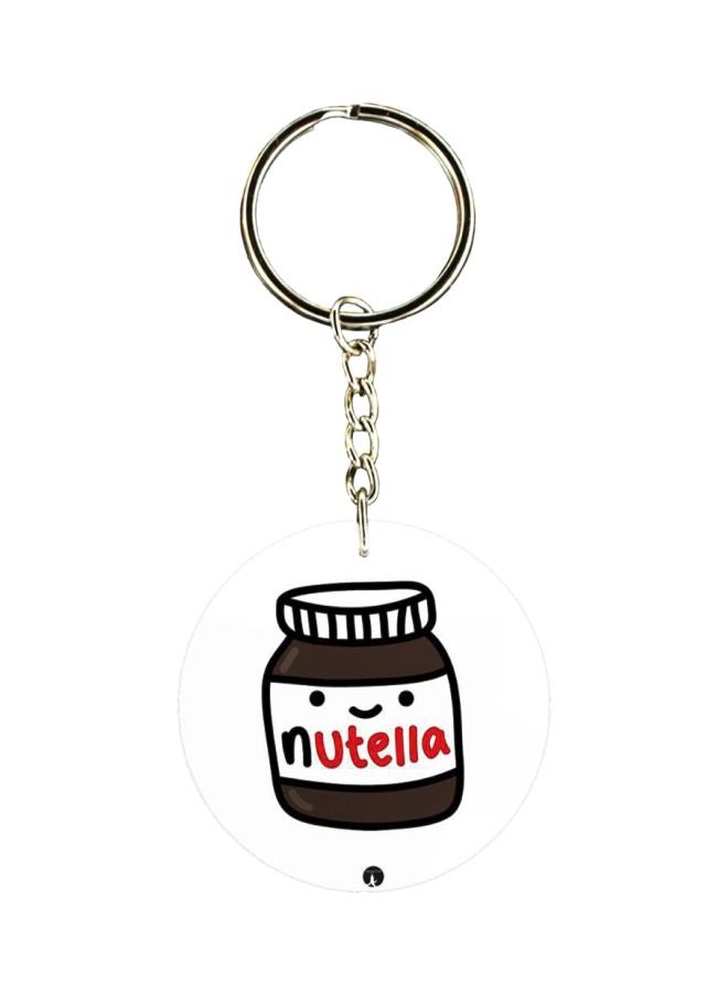 BP Nutella Printed Keychain