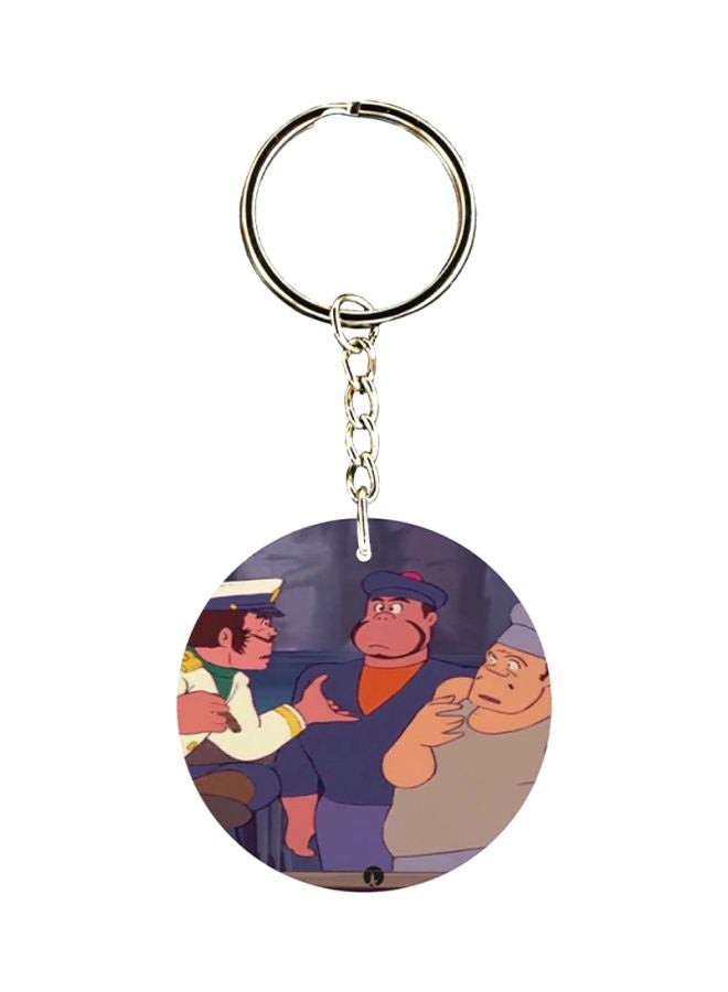 بي بي سلسلة مفاتيح بطبعة من مسلسل الرسوم المتحركة "Adnan And Lina"