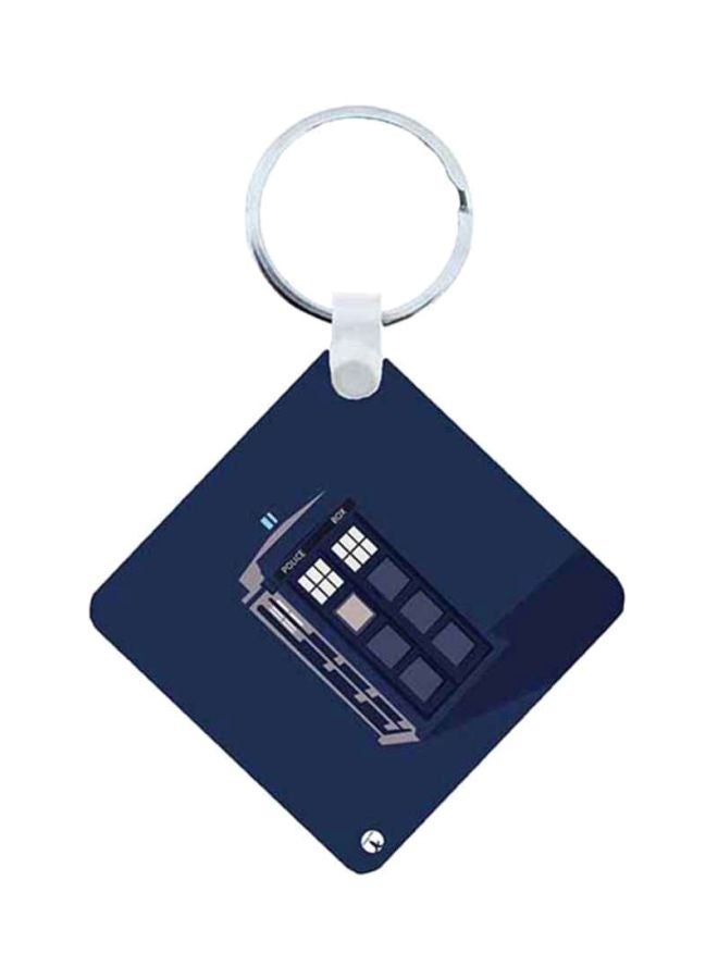 BP Doctor Who Printed Wooden Keychain 
