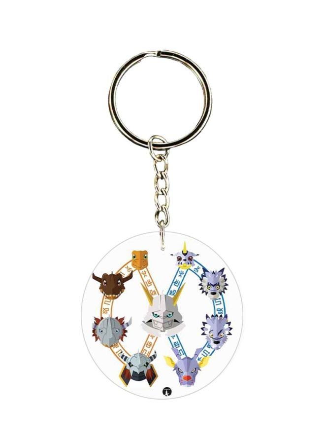 BP Anime Digimon Key Chain