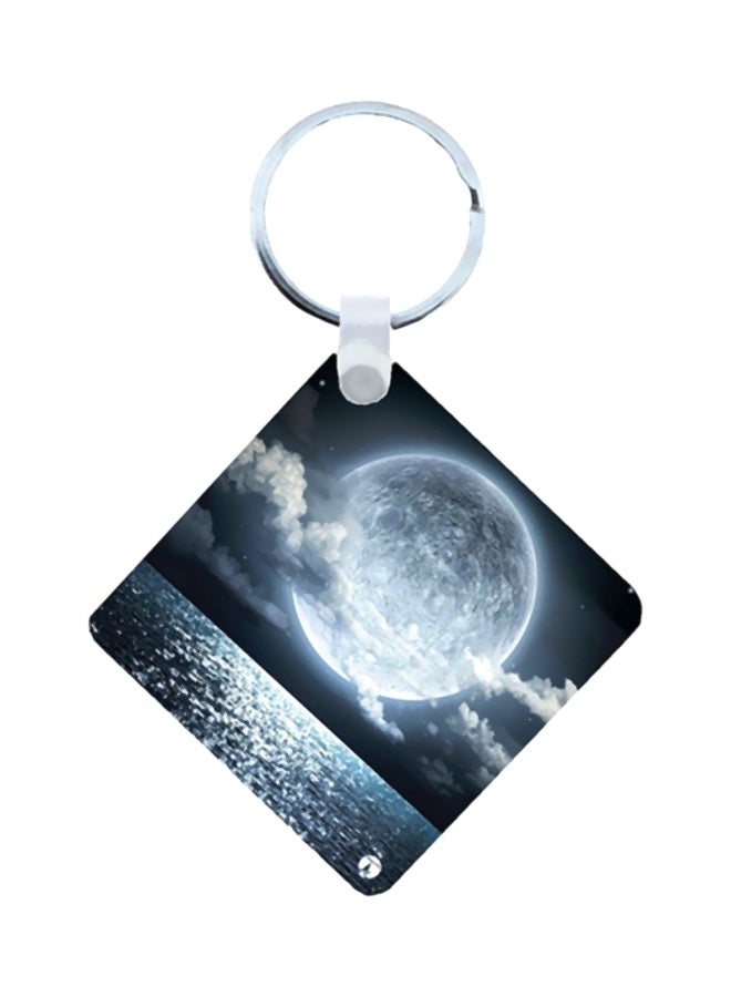 BP Sea Wooden Keychain