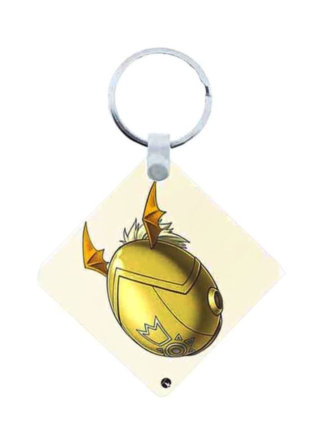 BP Digimon Anime Wooden Keychain