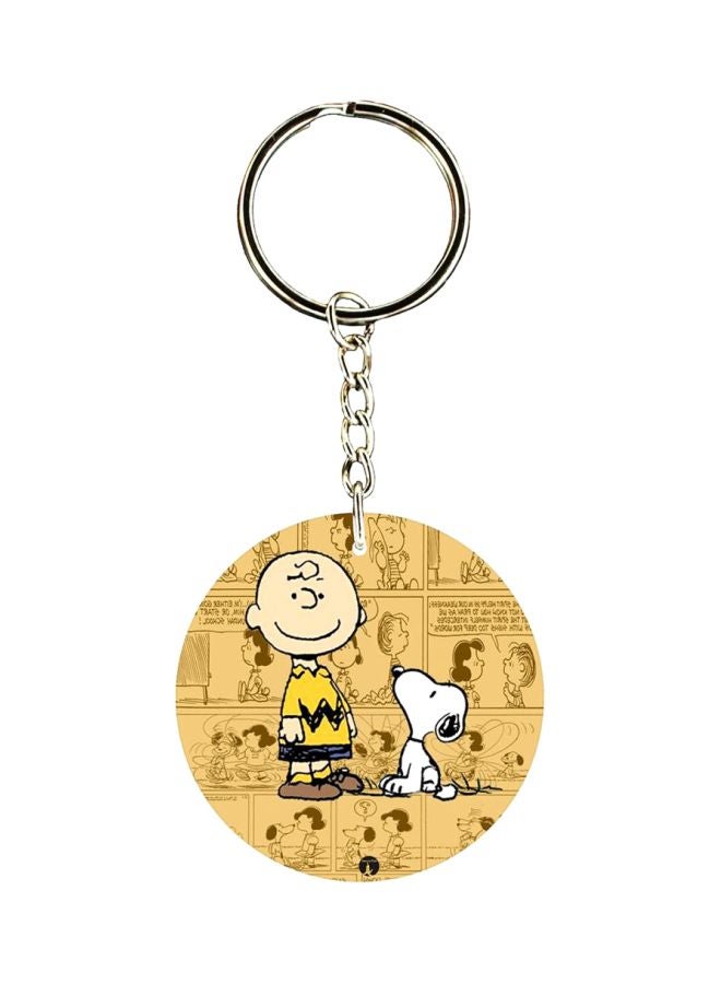 بي بي سلسلة مفاتيح بطبعة من مسلسل "Snoopy"