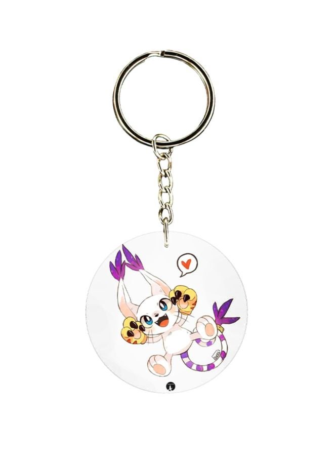 BP Anime Digimon Printed Keychain
