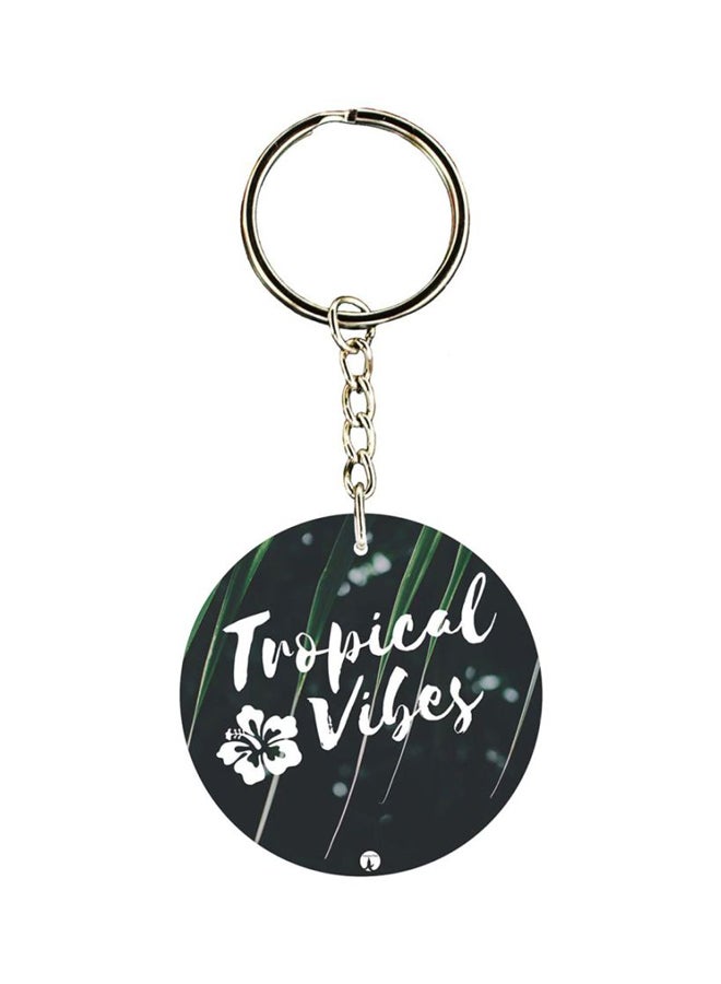 BP Tropical Vibes Printed Keychain