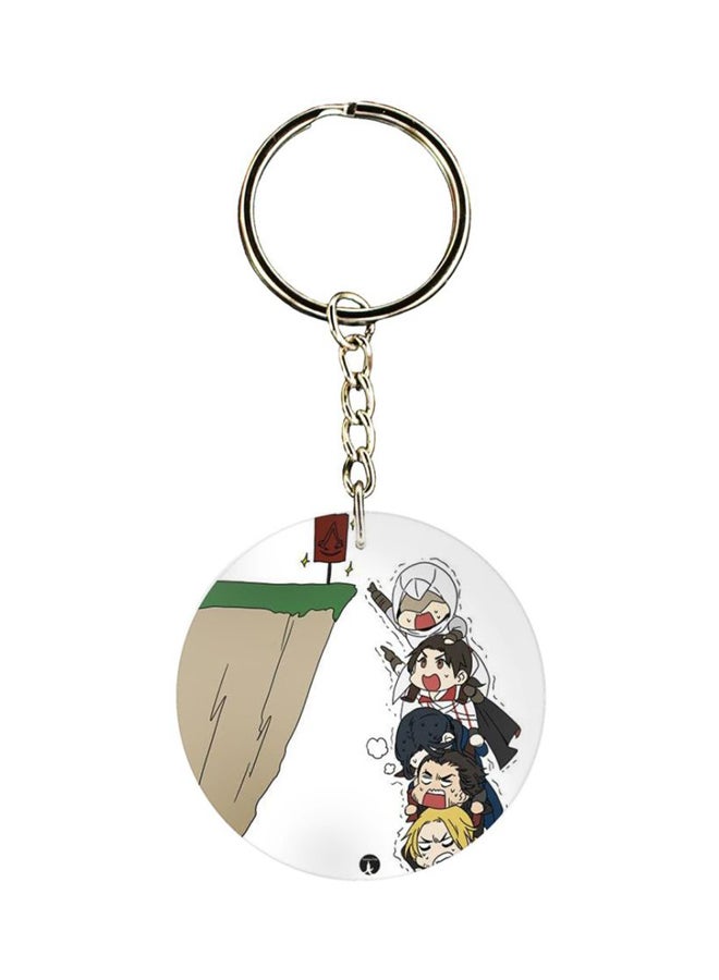 سلسلة مفاتيح بطبعة لعبة Assassin's Creed