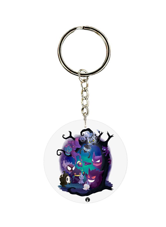 BP Pokemon Printed Keychain