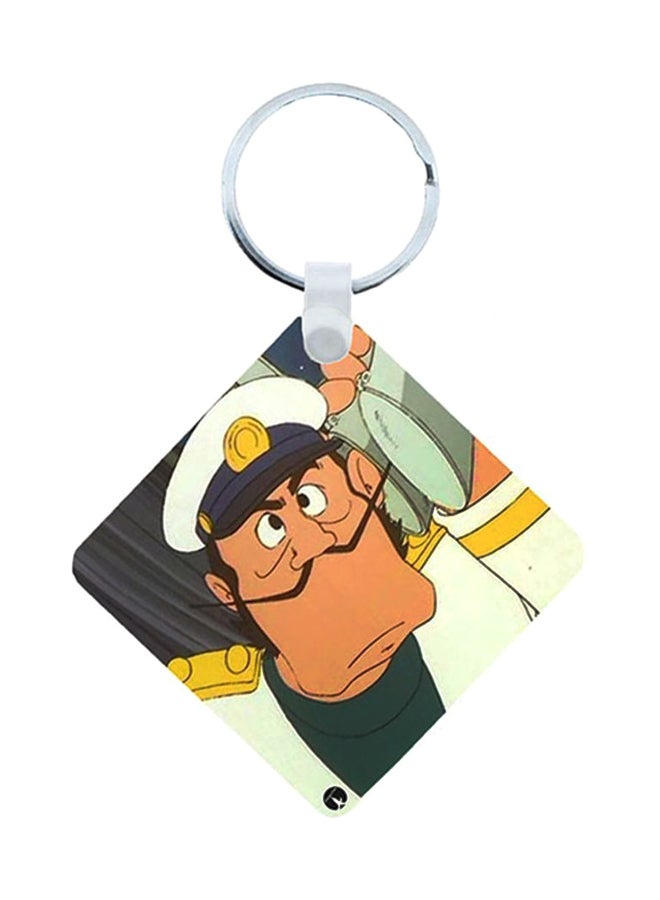 BP Adnan And Lina Wooden Keychain