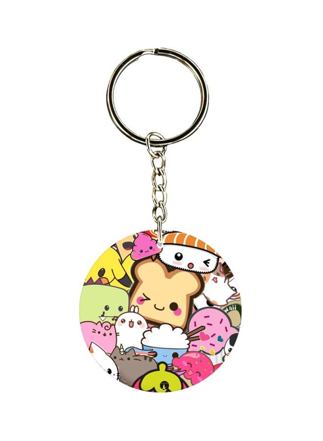 BP Food Printed Keychain