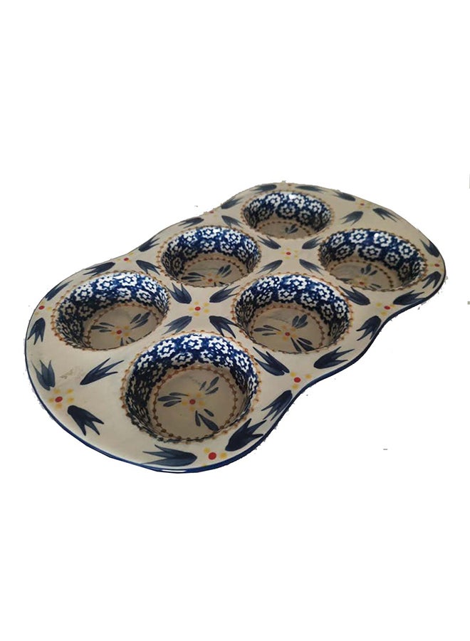6 Piece Muffins Cupcake Moulds Multicolor MultiColor 10cm - Image 3