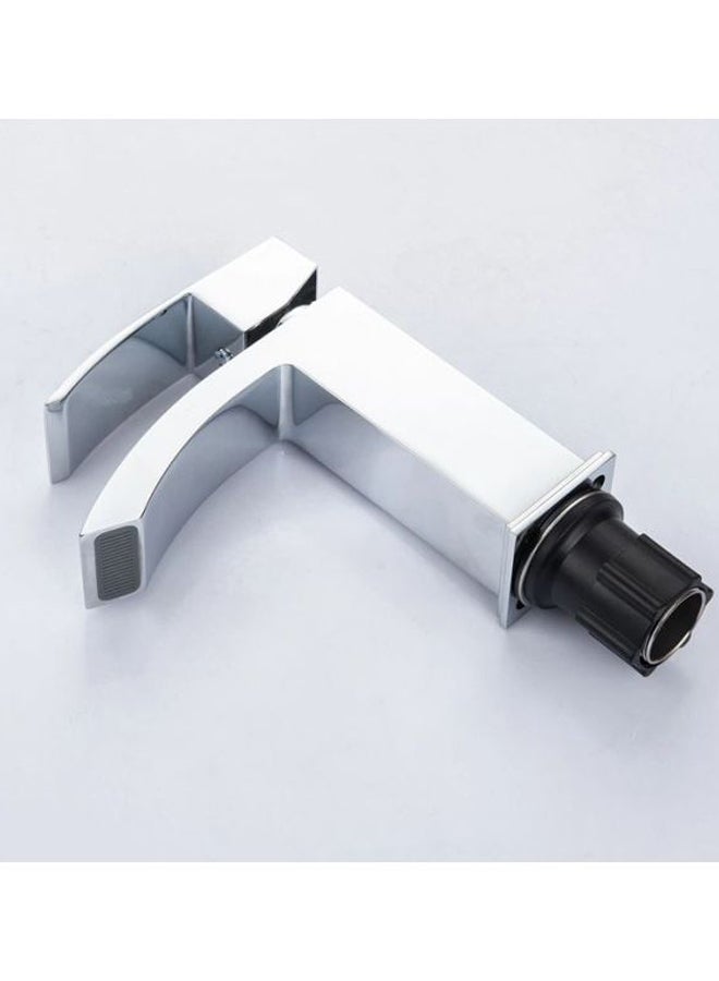 فاشون هوم صنبور حمام من الصلب فضي 66x38x45سم - Image 2