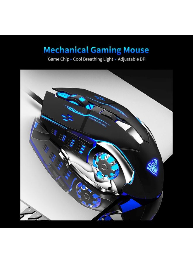 AULA Wired Gaming Mouse Black  - Image 2