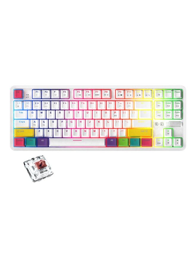 Ajazz Wired And Bluetooth Dual Mode Mechanical Gaming Keyboard  - Image 1