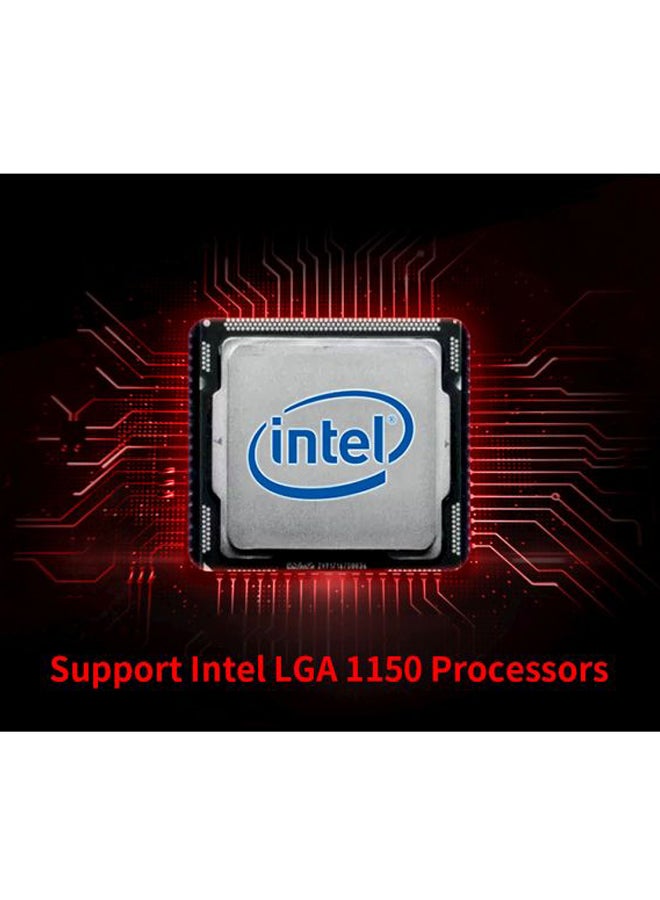Colorful - Dual DDR3 Memory Slot Gaming Motherboard Black - Image 1