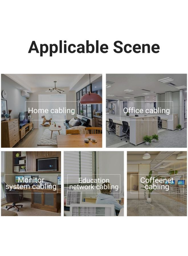 فينشن وصلة CAT.6 FTP لمقبس كيستون . أسود - Image 4