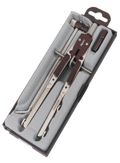 Aristo Professional Rapid Adjustment Compass, 2 Joints, with Extension silver  - Image 1