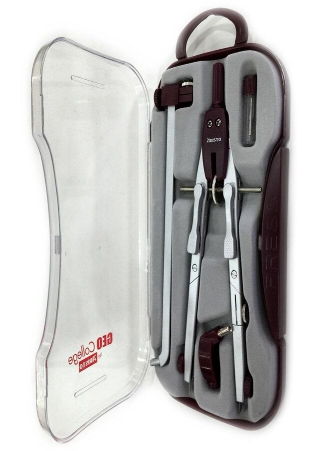 Aristo Professional Rapid Adjustment Compass, 2 Joints, with Extension silver - Image 2