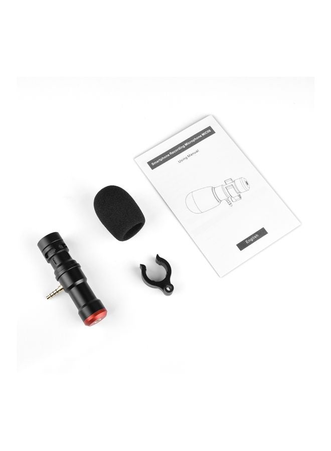 ANDOER Mini Plug-In Smartphone Microphone LU-D8145 Black  - Image 1