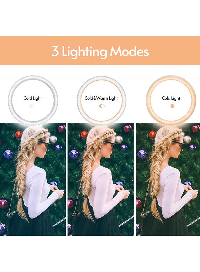 LED Video Ring Light Lamp Black - Image 3