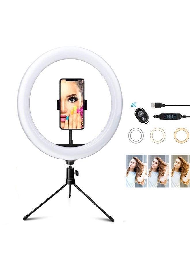 LED Video Ring Light Lamp Black - Image 5