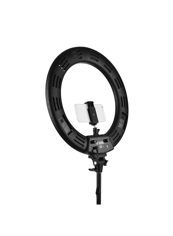 حلقة إضاءة LED أسود - Image 2