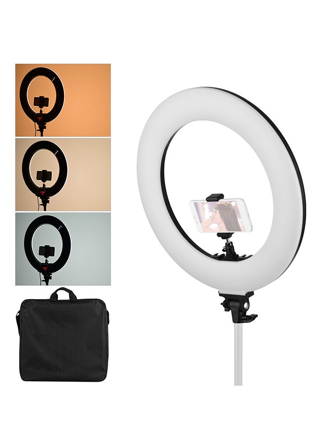 حلقة إضاءة بمصابيح LED أوف ويت/ أبيض دافئ/ أبيض - Image 1