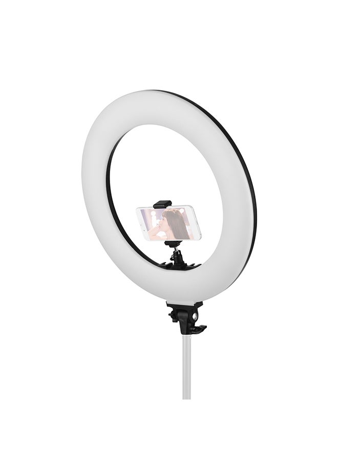 حلقة إضاءة بمصابيح LED أوف ويت/ أبيض دافئ/ أبيض - Image 2