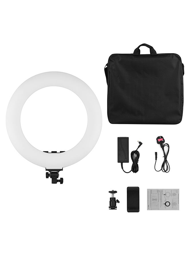 حلقة إضاءة بمصابيح LED أوف ويت/ أبيض دافئ/ أبيض - Image 5