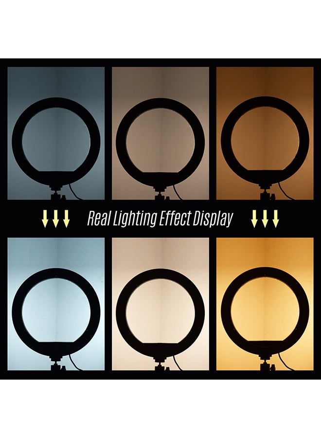 LED Ring Light Off White/Warm White/White - Image 2