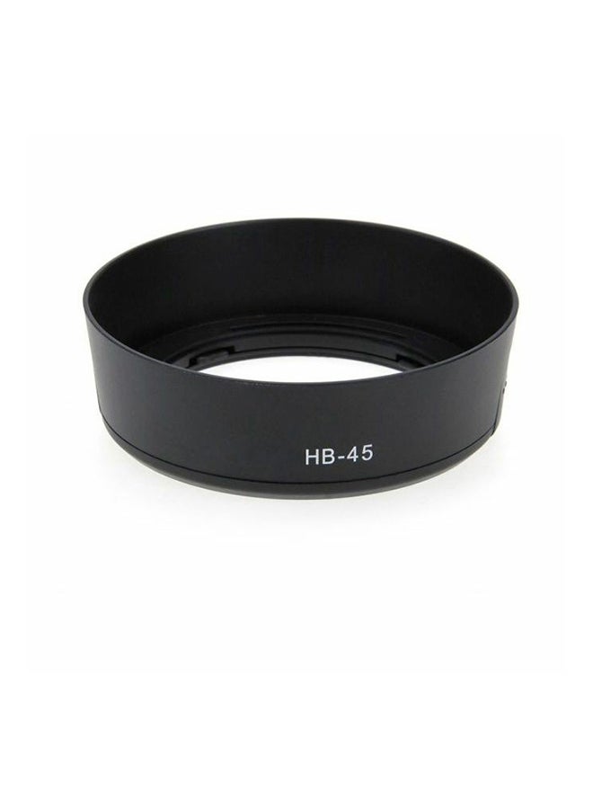 Lens Hood For Camera 18-55mm F/35-5 Black/Clear 