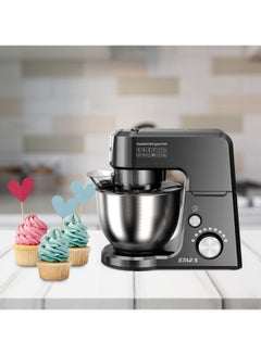 Star X Electric Food Processor 2.5 L 1000.0 W KM1701 Mini Black/Silver  - Image 5
