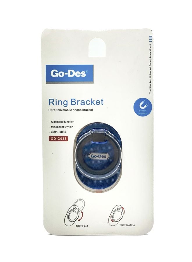 جو-ديز حامل هاتف حلقي يناسب جميع الأجهزة أزرق - Image 1