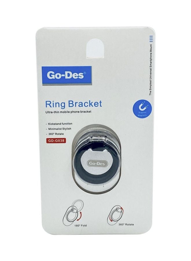 GO-DES Universal Ring Bracket Holder Grey - Image 1