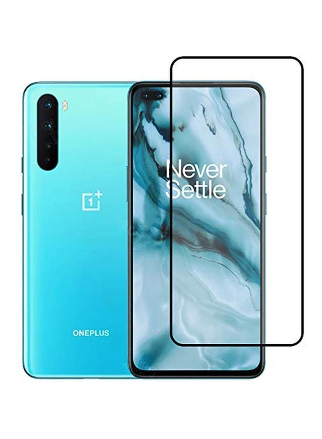 الأصيل لاصقة حماية للشاشة من الزجاج المقوى لهاتف ون بلس نورد أسود/شفاف - Image 2